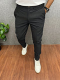 Men's Elegant Slacks, Semi-formal Dress Pants For Business Banquet