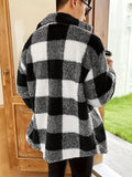 Joior Elegant Warm Fleece Jacket, Men's Casual Medium Stretch Jacket Coat For Fall Winter