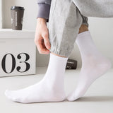 Joior Brand Men Cotton Socks New Style White Socks Men Soft Breathable Sports Long socks Summer Winter for Male Socks Plus Size 6.5-11