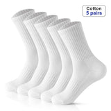 Joior Brand Men Cotton Socks New Style White Socks Men Soft Breathable Sports Long socks Summer Winter for Male Socks Plus Size 6.5-11