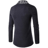 Joior New Autumn Winter Classic Cuff Knit Cardigan Men's Sweaters High Quality Men Knitted Coats Male Knitwears