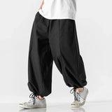 Joior Streetwear Men Harem Pants Casual Sweatpants Mens Loose Fashion High Quality Jogging Pants Male Cotton Linen Trousers M-5XL