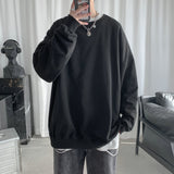 Joior Hoodies Sweatshirt Mens Black White Hip Hop Punk Pullover Streetwear Casual Fashion Clothes Mens Oversized Korean Harajuku