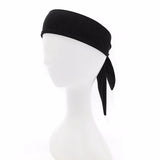 Joior Cotton Tie Back Headbands Stretch Sports Sweatbands Hair Band Moisture Wicking Workout Bandanas Running Men Women Bands