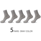 Joior High Quality Casual Men's Business Socks Summer Winter Cotton Socks Quick Drying Black White Long Sock Plus Size US7-14