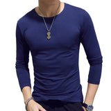 Joior 1pc Fashion Hot Sale Classic Long Sleeve T-Shirt For Men Fitness T Shirts Slim Fit Shirts Designer Solid Tees Tops