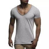 Short Sleeve Men T Shirt Slim Fit T-shirt Men Thin Top Tee Casual Summer Tshirt Camisetas Hombre