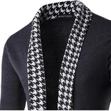 Joior New Autumn Winter Classic Cuff Knit Cardigan Men's Sweaters High Quality Men Knitted Coats Male Knitwears