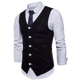 Joior Casual Cotton Linen Mens Suit Vest Slim Fit Single Breasted Sleeveless Waistcoat Male White Yellow Green Orange Light Blue M-4XL