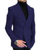 Joior Formal New Burgundy Red Grey Lapel Tux Men Slim Fit Suits Coat Jacket Custom Made For Wendding Party Woolen cloth