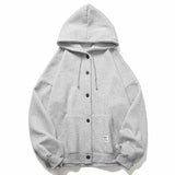 Joior Fashion Solid Hoodies Sweatshirts Tops Sports Hip Hop Men Women Hooded Pullover Button Long Sleeve Boy Girl Hoodie Hoody Clothes