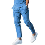 Spring and Summer Sports Casual Pants High Street Pants Slim Pants Men's Casual Pants Men