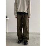 winter outfits men Japanese Retro Loose American Overalls Men's Spring and Autumn Profile Straight Umbrella Casual Long Pants