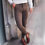 business casual men Spring and Summer Casual Pants Autumn New Men's Outdoor Slim Stretch Pants Straight Sports Pants