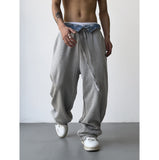 Joior - TWO PIECE JEAN LOUNGE PANTS - chill guy 90s fashion mens fashion