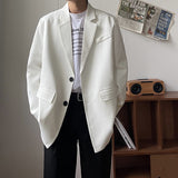 suit Korean Style High-Grade Suit Jacket Boys Spring and Autumn Maillard Wear Suit Zhongshan Suit