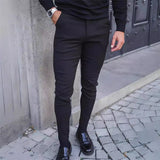 business casual men Spring and Summer Casual Pants Autumn New Men's Outdoor Slim Stretch Pants Straight Sports Pants