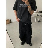 skater boy outfits American Retro Loose Overalls Men's Spring and Autumn 2024 New Japanese Casual Vibe Style Straight Long Pants