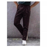 classy outfits men New Autumn and Winter American Retro Men's Corduroy Casual Pants Thick High Waist Cotton Straight