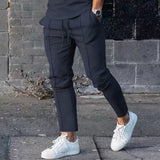 Spring and Summer Sports Casual Pants High Street Pants Slim Pants Men's Casual Pants Men