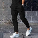 Spring and Summer Sports Casual Pants High Street Pants Slim Pants Men's Casual Pants Men