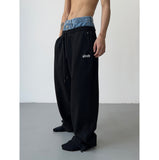 Joior - TWO PIECE JEAN LOUNGE PANTS - chill guy 90s fashion mens fashion