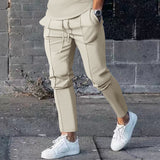 Spring and Summer Sports Casual Pants High Street Pants Slim Pants Men's Casual Pants Men