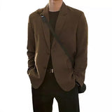 Joior suit Korean Style High-Grade Suit Jacket Boys Spring and Autumn Maillard Wear Suit Zhongshan Suit