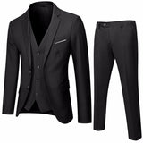 Joior Men Wedding Suit Prom Dress Jacket+Pants+Vest Men Suit Set Slim Fit Tuxedo Male Blazer Customized British Style Groom Clothing