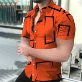 Joior 3D Printed Men's Shirt New High Quality Hawaiian Baroque Short Sleeve Tops