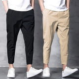 Joior Spring Jogger Cargo Trousers for Men's Elastic Jogging Pants Ankle Oversize Male Streetwear Harajuku Korean Clothing Streetwear