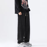 Joior M-5XL Teenage Jeans Appear Slim and Loose Fitting Casual and Versatile Sportswear Pants Straight Leg Trendy Jeans