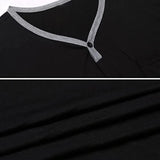 Joior European and American Men's Thin Lengthened Modal Pajamas Loose Short Sleeved Skin Friendly Pajamas T-Shirts Household Clothes