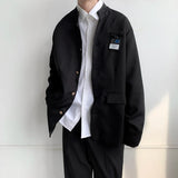 Joior BACK TO SCHOOL OUTFIT Japanese College Uniform Jacket Stand-up Collar Suit Jacket Top Men's Spring Summer College Wind Trend Men Coat School Uniform