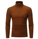 Joior Man Thermal Turtleneck Casual Sleepwear Shirt S-2XL Sleeve Long Slim Coat 5colors Basic Sweater Bottom Winter