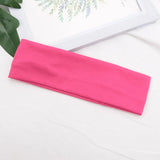 Joior Elastic Cotton HairBand Fashion Headbands for Women Men Solid Running Fitness Yoga Hair Bands Stretch Makeup Hair Accessories