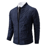 Joior Autumn Winter Men's Fashion Leisure New Knitted Men's Korean Version of Slim Cotton-padded Jacket Sweater Coat