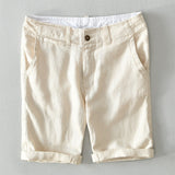 Joior 100% Pure Linen Shorts Fpr Men Summer New Fashion Loose Beach Holiday Shorts Man Casual Shorts Plus Size Y2894