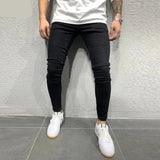 Joior Mens Black Jeans Slim Fit Quality Gray Casual Male Jeans Pants Skinny Fit Men Pants Hip Hop Streetwear Cotton Denim Trousers