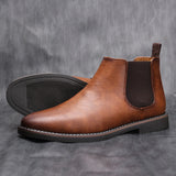 Joior 40~46 Men Chelsea Boots Brand Retro Comfortable Fashion Men Boots