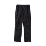 Joior Vibe Style Nylon Rubber Pressing Joggers Men's Urban Streetwear Fashionable Adjustable Zipper Up Functional Cargo Trousers