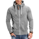 Joior New Men's Contrasting Raglan Sleeves, Zippered Cardigan, Hooded Hoodie, Casual Cardigan, Men's Hooded Cardigan Hoodie, Plus