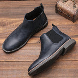 Joior 40~46 Chelsea Boots Men Brand Comfortable Fashion Leather Men Boots