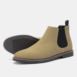 Joior 40-46 Men Boots Fashion Brand Comfortable Leather Boots