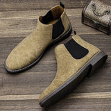 Joior 40~46 Chelsea Boots Men Brand Comfortable Fashion Leather Men Boots