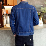 Joior 2024 Autumn Fashion Mens Denim Jackets Slim Fit Men Jeans Jacket Cotton Outwear Coat Long Sleeve Hole Male Jean Coats