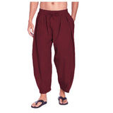 Joior Harem Pants Men Streetwear Cloose Joggers Mens Pants Cotton Causal Men Trousers Beach