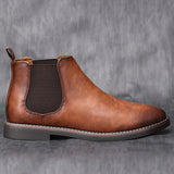 Joior 40~46 Men Chelsea Boots Brand Retro Comfortable Fashion Men Boots