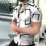 Joior 3D Printed Men's Shirt New High Quality Hawaiian Baroque Short Sleeve Tops