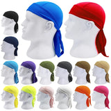 Joior Hot Pure Cycling Cap Head Scarf Summer Men Running Riding Bandana Cap Headband Men Head Scarf